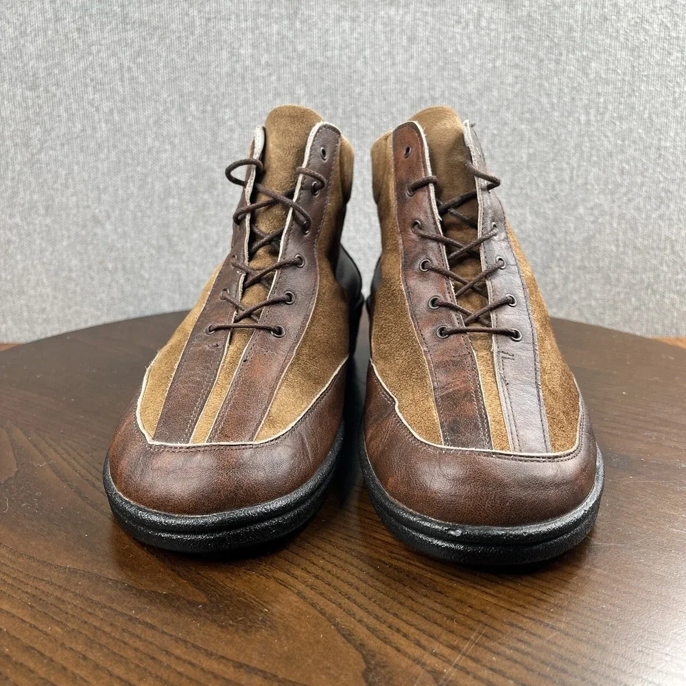 Arcopedico Elio Parodi Chukka Ankle Boots Men's 42 / 9 Brown‎ Suede Leather